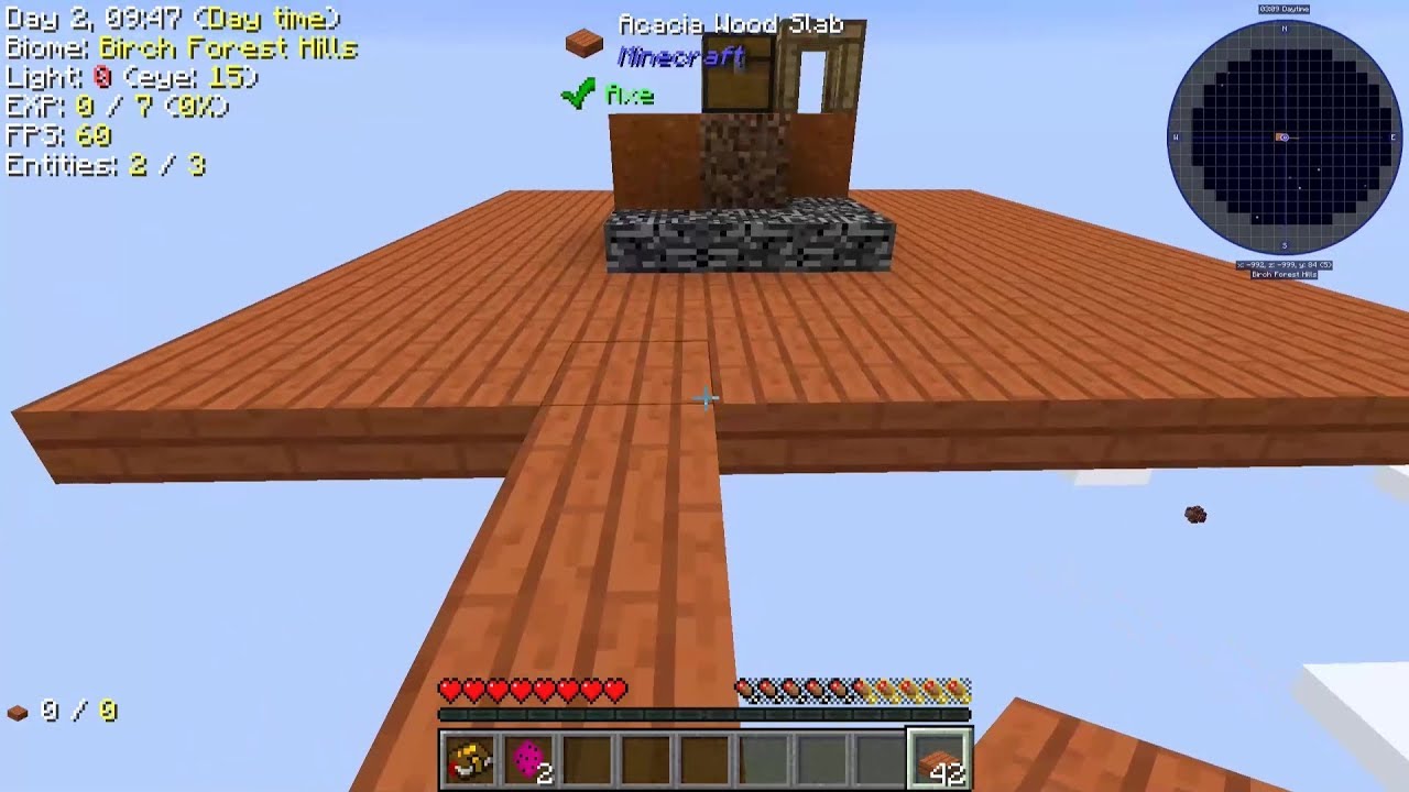 Quand obtenir du bois devient un casse-tête - Minecraft Modern Skyblock 3 - Épisode 1