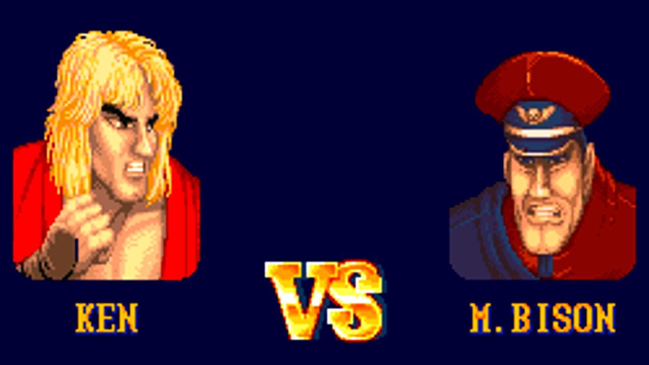 Ken vs Bison [Street Fighter II]
