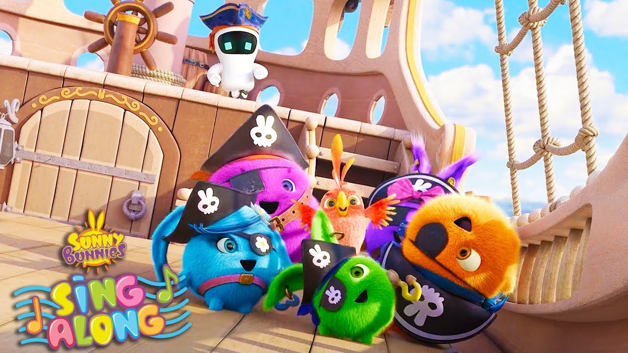 Pirate's Rocky Ship | SUNNY BUNNIES | SING ALONG Compilation | Cartoons for Kids