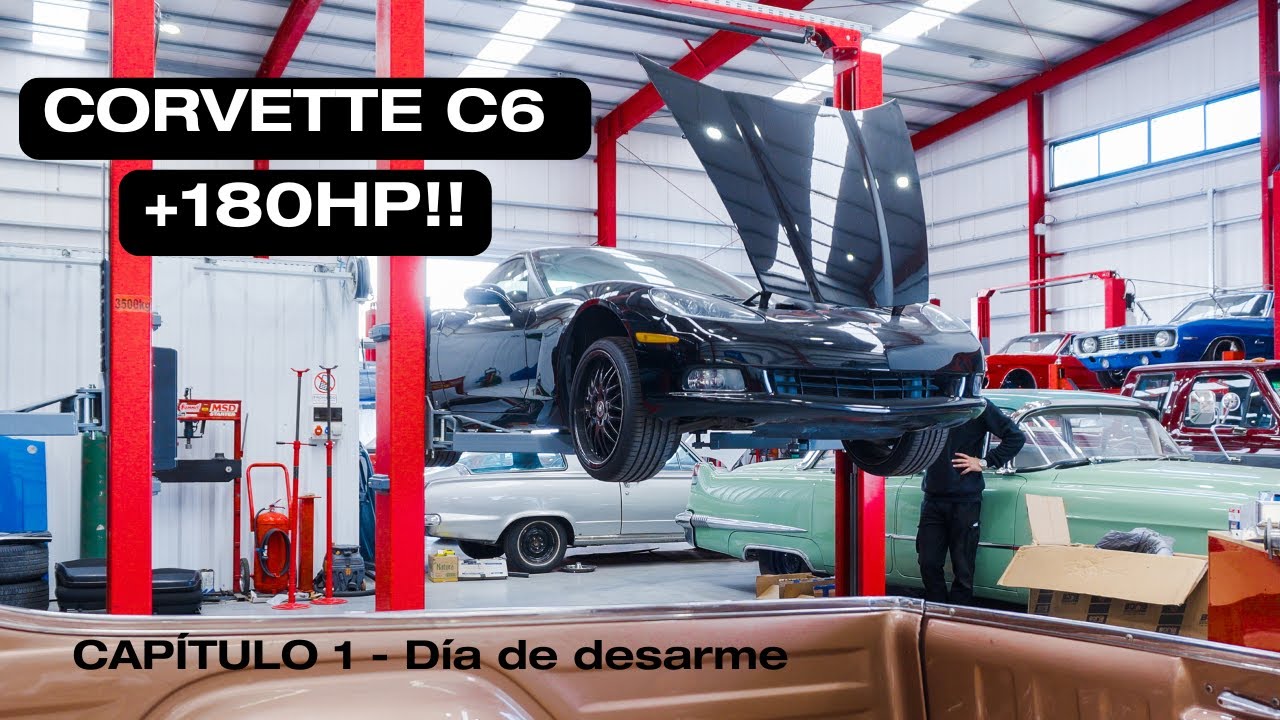 ASÍ LE VAMOS A AGREGAR +180Hp A ESTE CORVETTE C6!!!   | Capítulo 1 –Corvette C6 ProCharger