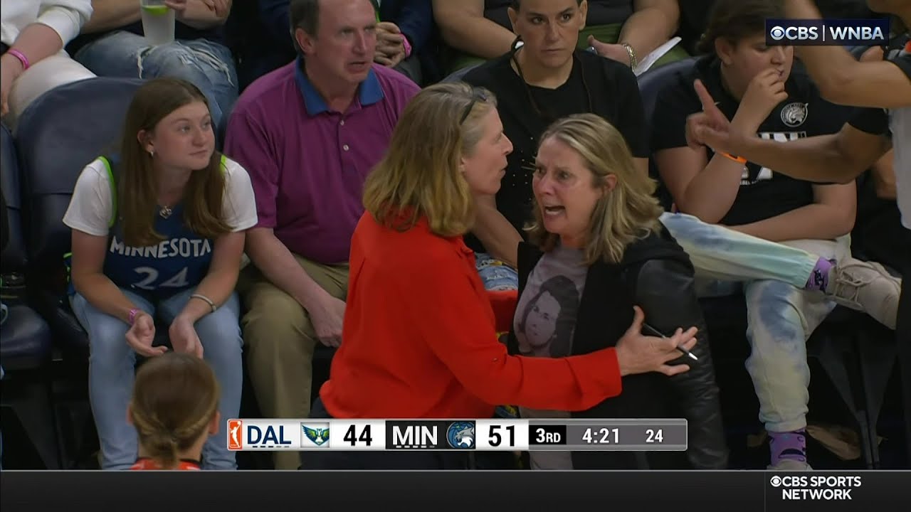 🤐 TECHNICAL After FLAGRANT! Player KICKED In Head, Coach THROWS Clipboard! Minnesota Lynx vs Wings