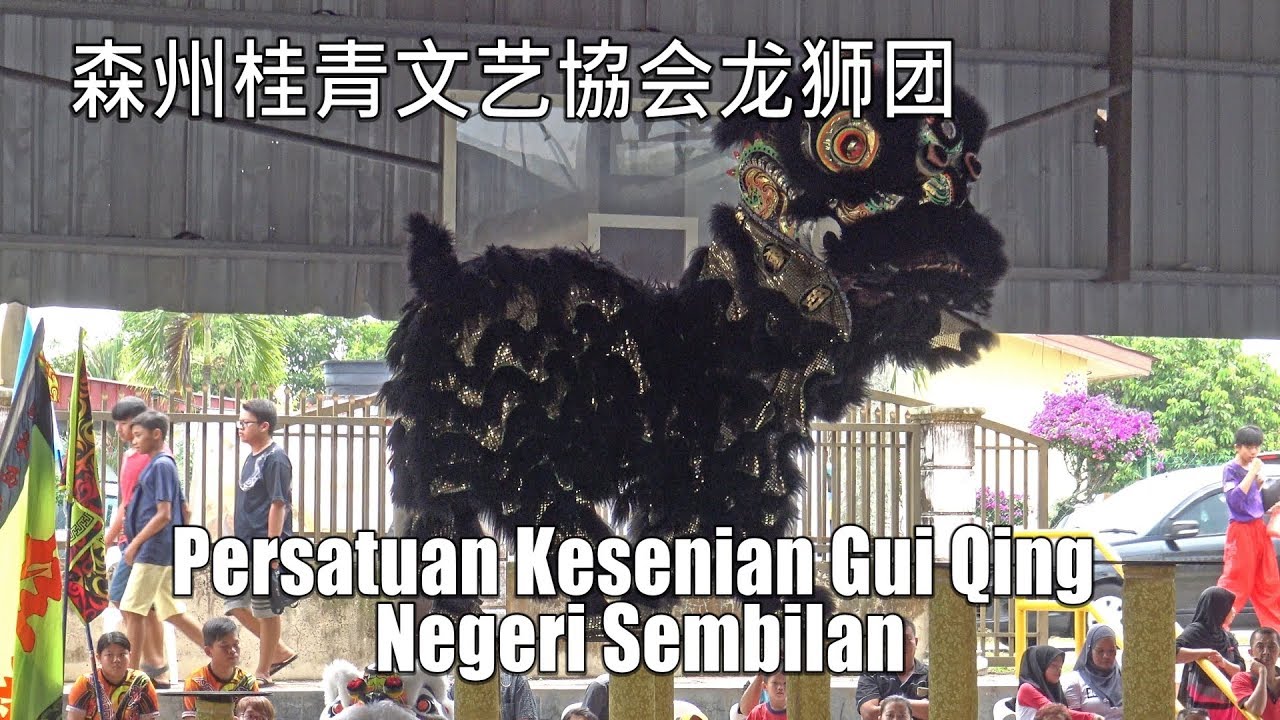 森州桂青文艺協会龙狮团 @ Pertandingan Tarian Singa Jemputan Kebangsaan 2018, Mantin