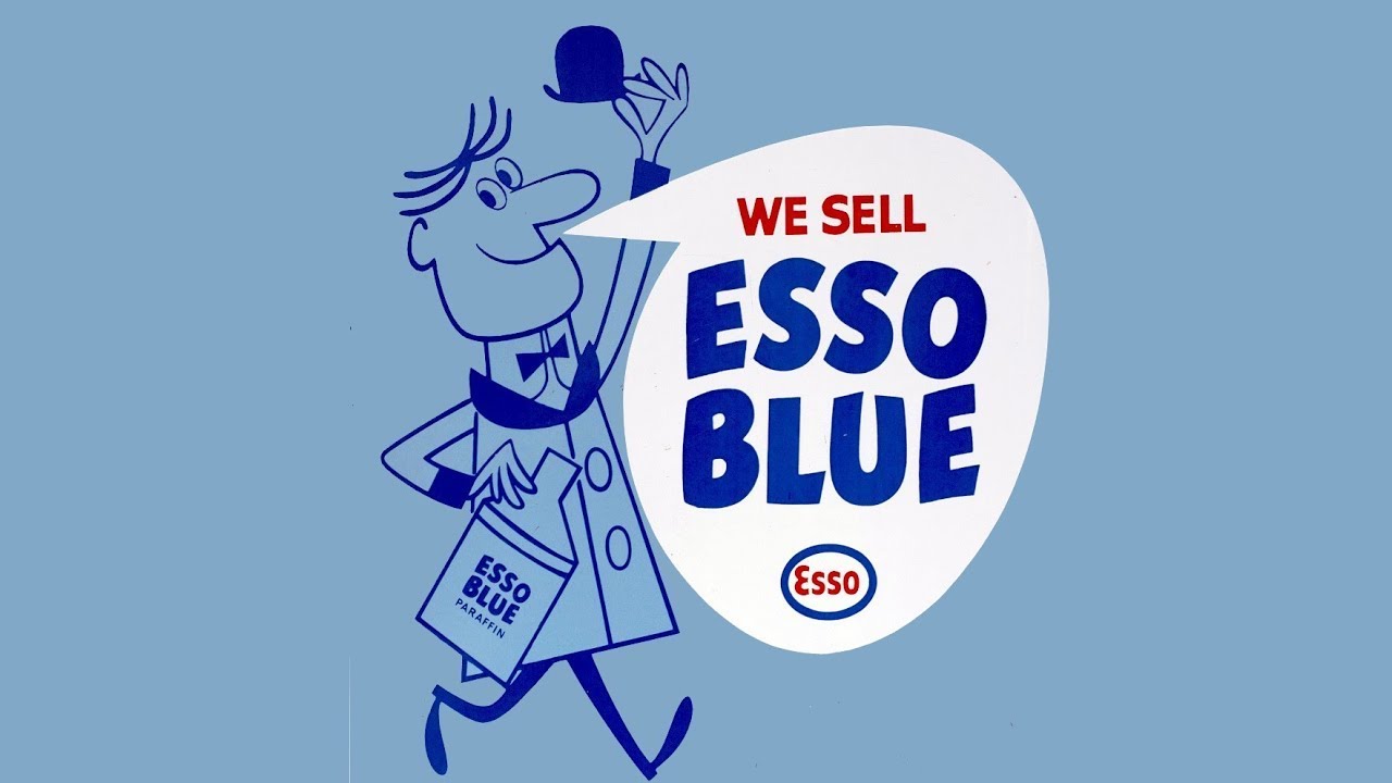 Boom Boom Boom Boom Esso Blue adverts from 1958, 1959 and 1971