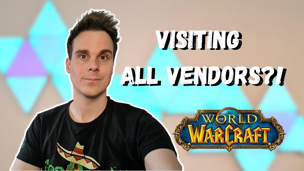 Visiting ALL General Goods Vendors | WoW TBC Kalimdor & Eastern Kingdom