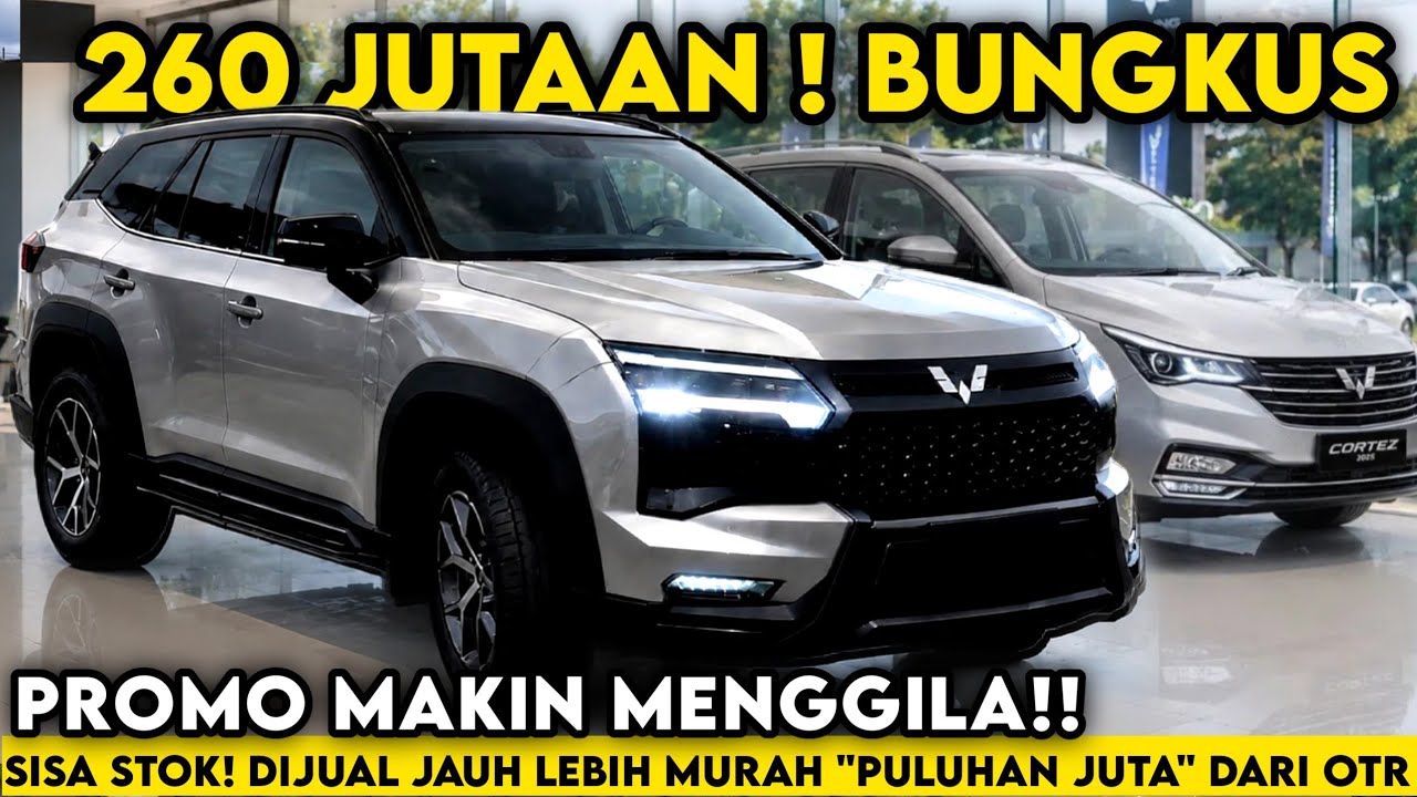 NYESAL BAYAR MAHAL‼️ JAUH LEBIH MURAH DARI OTR, POTONGAN BESAR Wuling Promo Habiskan Sisa Stok Lama