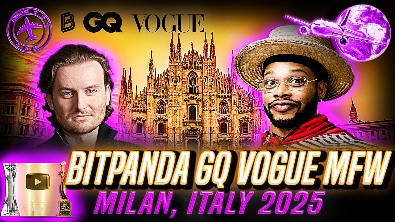 🇮🇹 [4K] MILAN, ITALY - 2025: BITPANDA GQ VOGUE MILAN FASHION WEEK PARTY VLOG | EXCLUSIVE EVENT