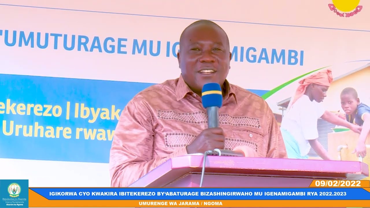 UMUHANGO WO GUTANGIZA GAHUNDA YO  KWAKIRA IBYIFUZO  BY'ABATURAGE MU IGENAMIGAMBI RYA 2022 – 2023