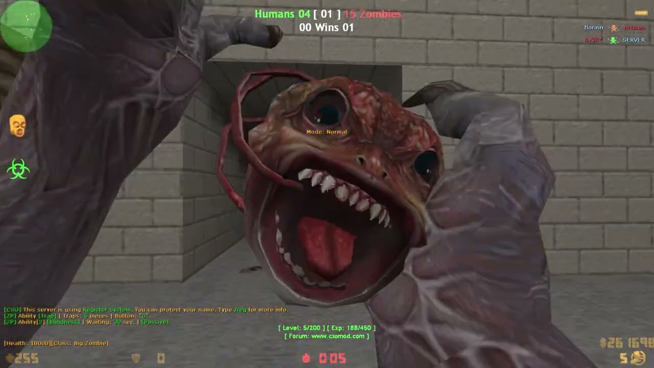 Counter-Strike 1.6 - Zombie Plague | zm_five