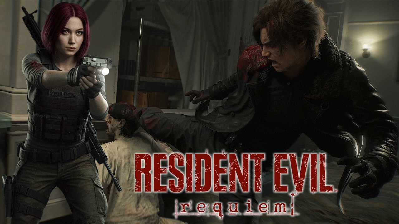 Resident Evil Requiem &diams; Пытаемся выбраться из медцентра &diams; Стрим 2