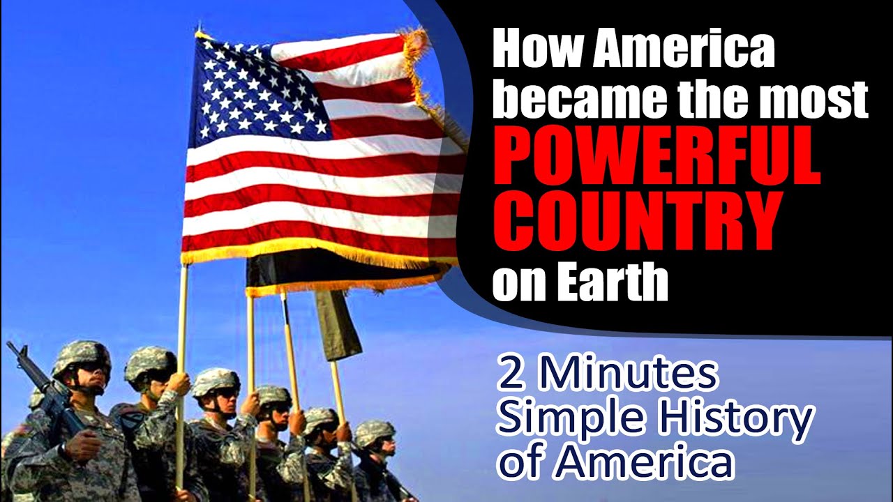 How America became the Most Powerful Country on Earth | The Simple History of America | U.S. History