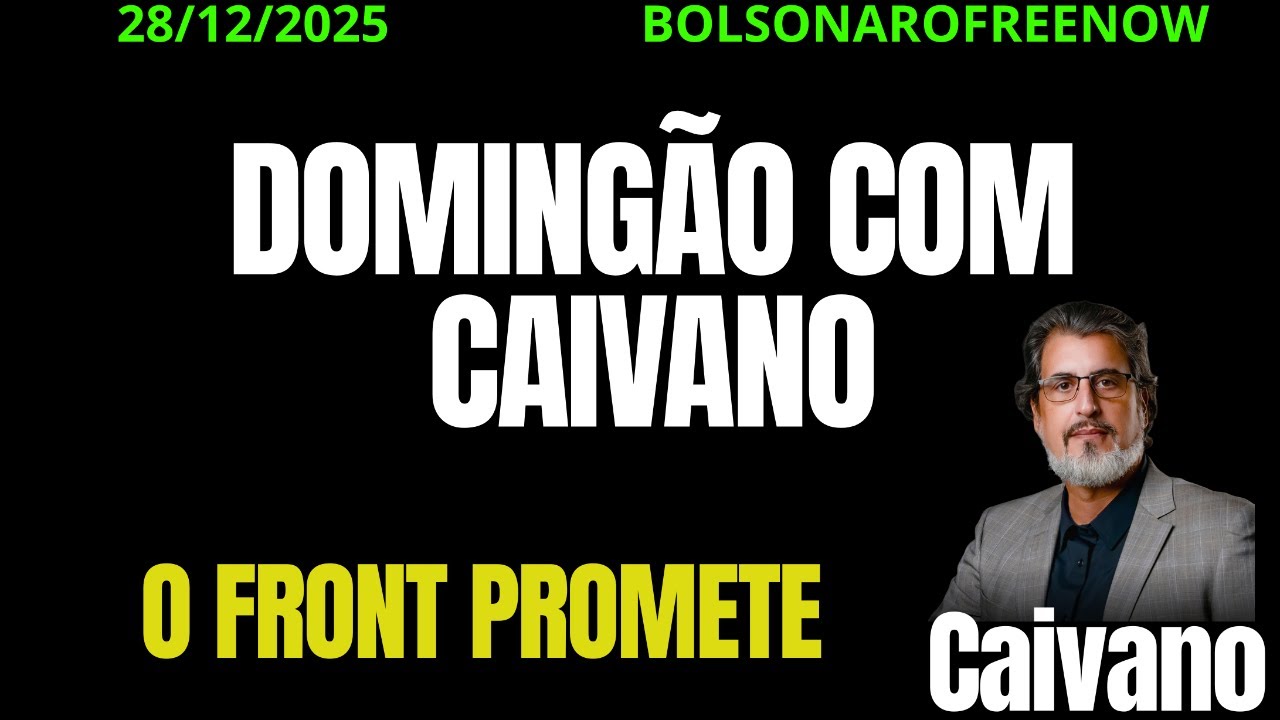 DOMING&Atilde;O COM CAIVANO