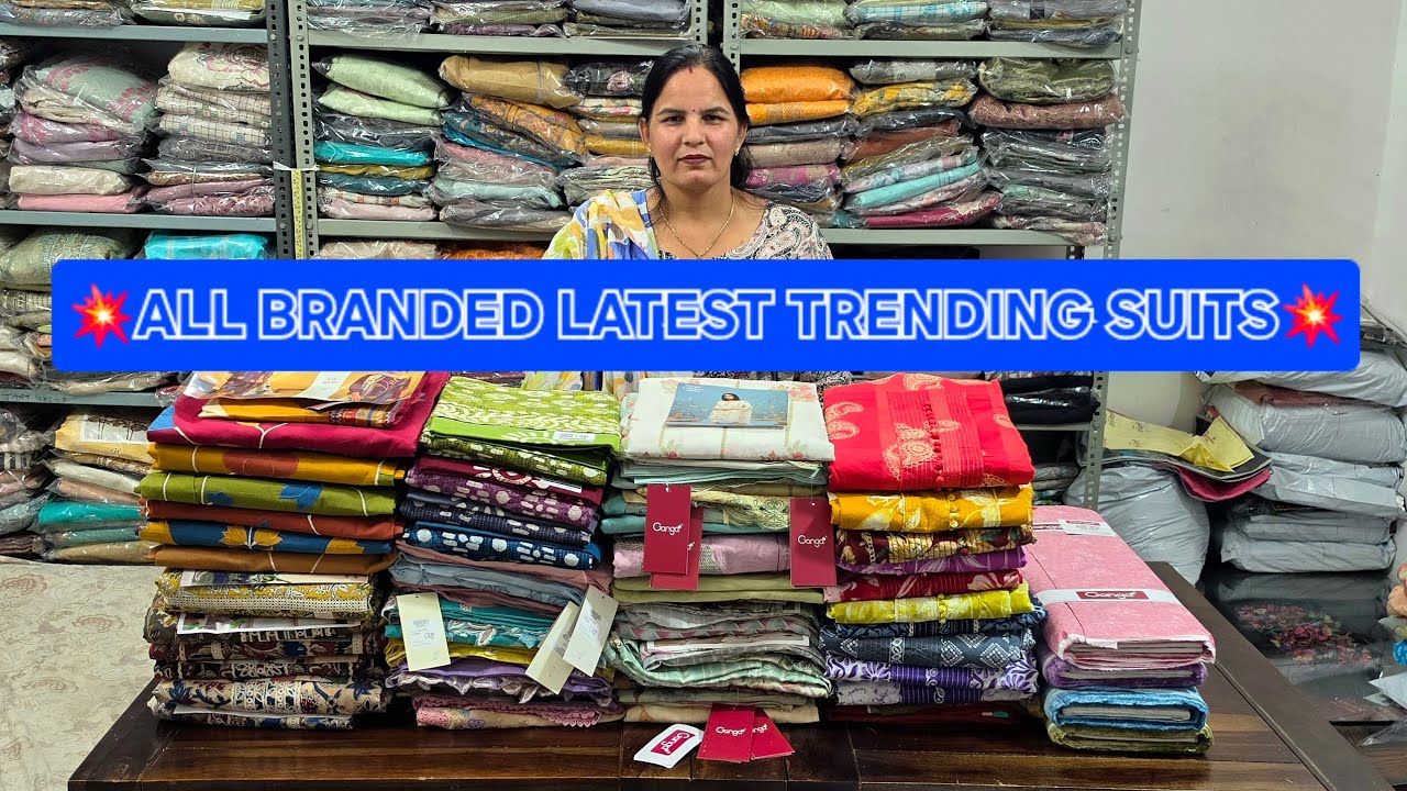 🎊ALL BRANDED LATEST TRENDING SUITS 🎊GANGA BRAND 👌 JAYVIJAY BRAND 🧨RAMTEX🧨VINAY✨️JAIPURI COTTON 🎉