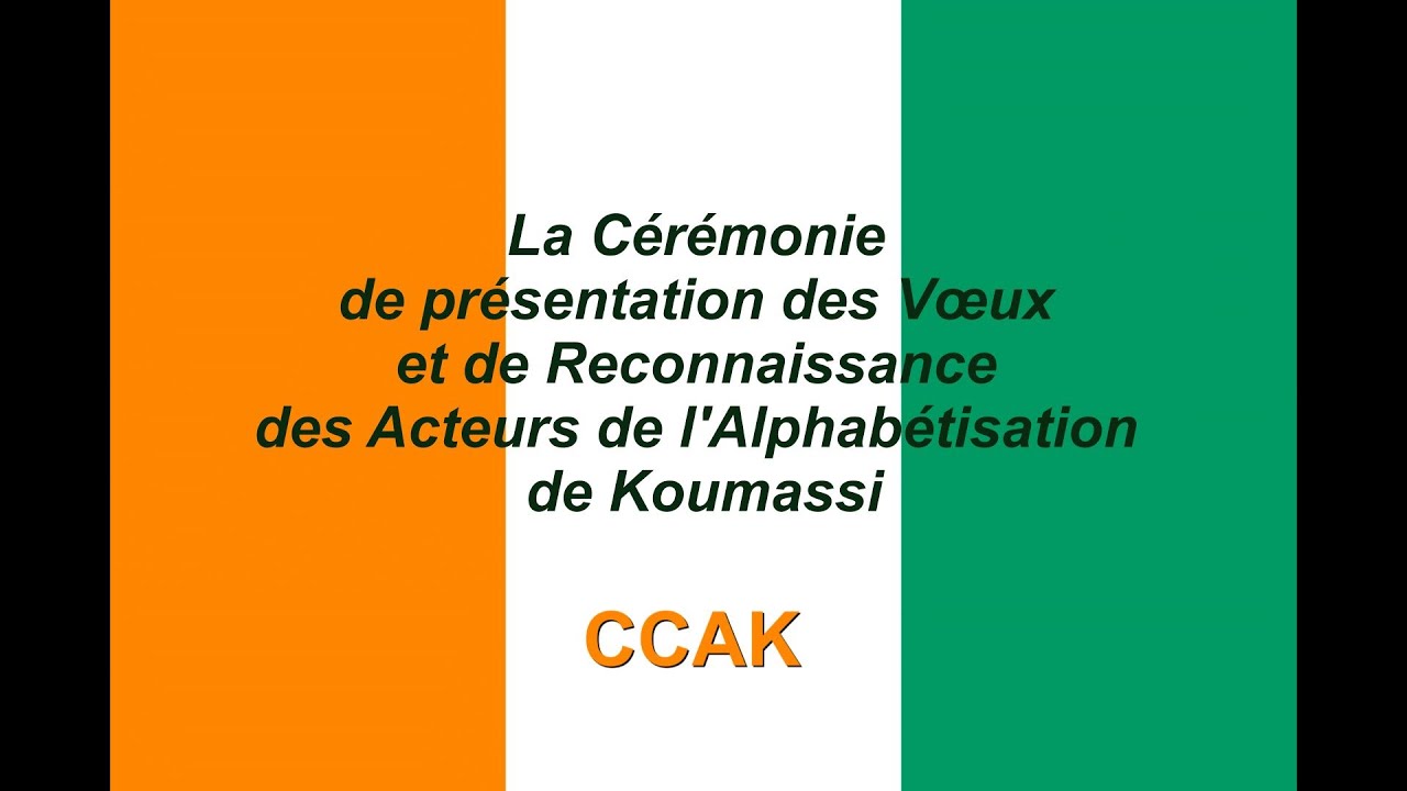 Le CCAK de Koumassi présente la Cérémonie de Reconnaissance