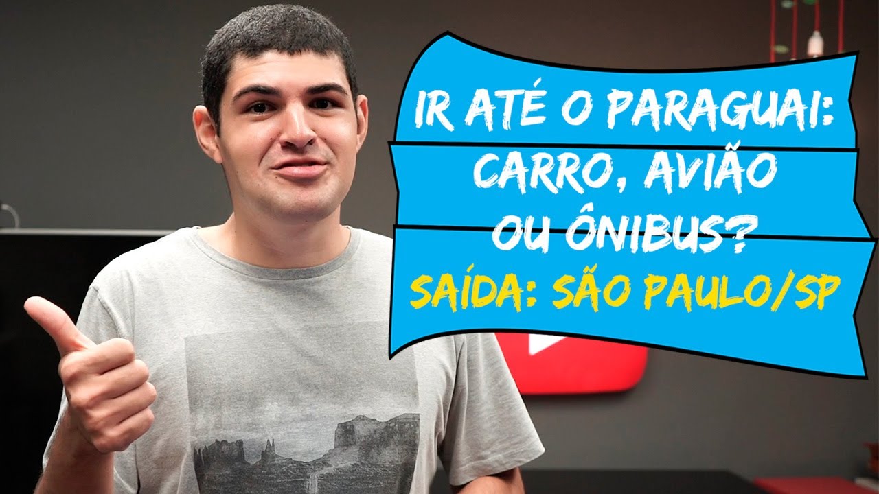 Melhor maneira de ir at&eacute; o Paraguai saindo de S&atilde;o Paulo/SP: carro, avi&atilde;o ou &ocirc;nibus?