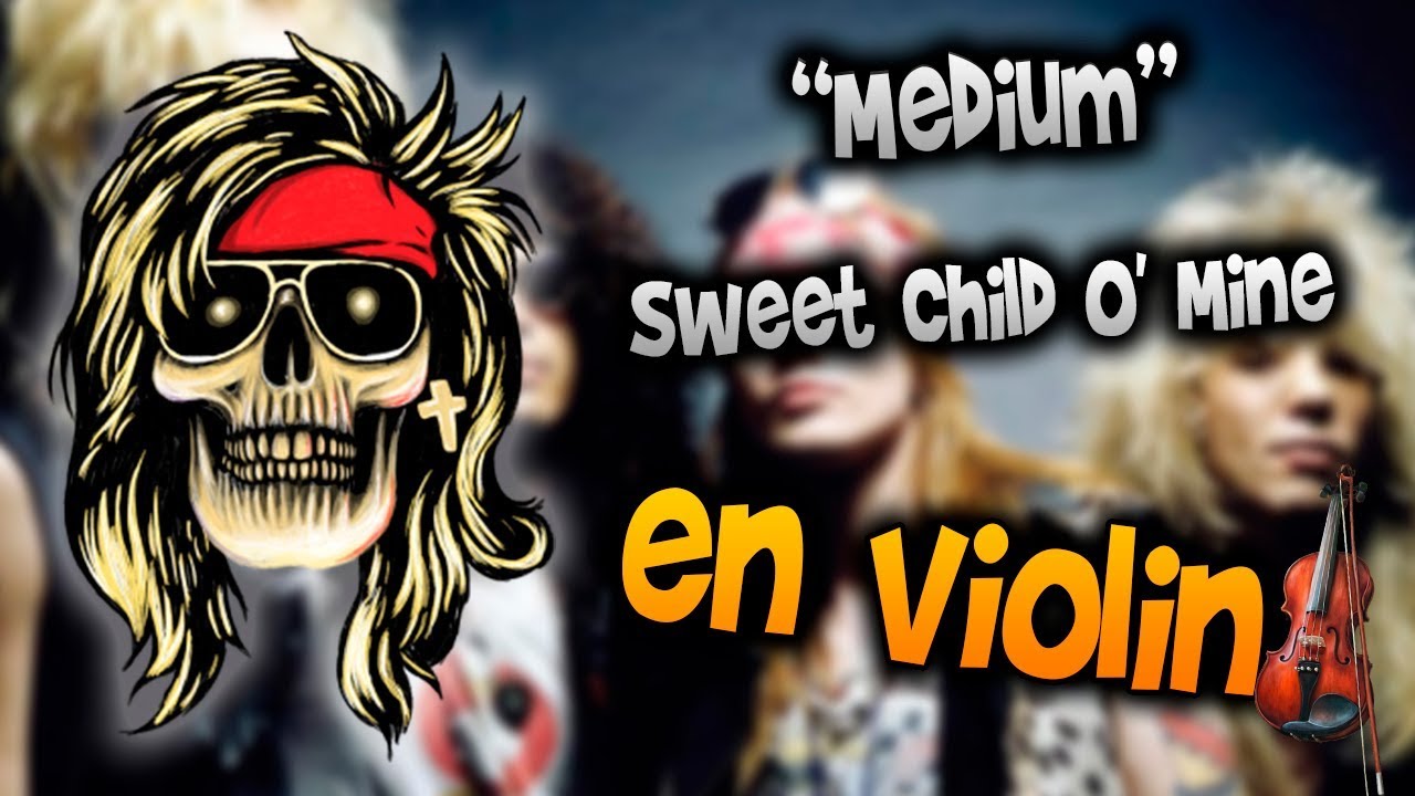 Guns N' Roses - Sweet Child O' Mine en Violín|How to Play,Tutorial,Tab,sheet music,Como Tocar|Manu