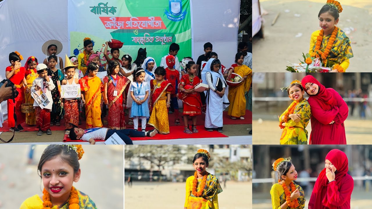 অর্ভি আজকে যেমন খুশি তেমন সাজোতে স্যার দের কাছে ফুল বিক্রি করলো।Oxford Nobel School.Vlog-117