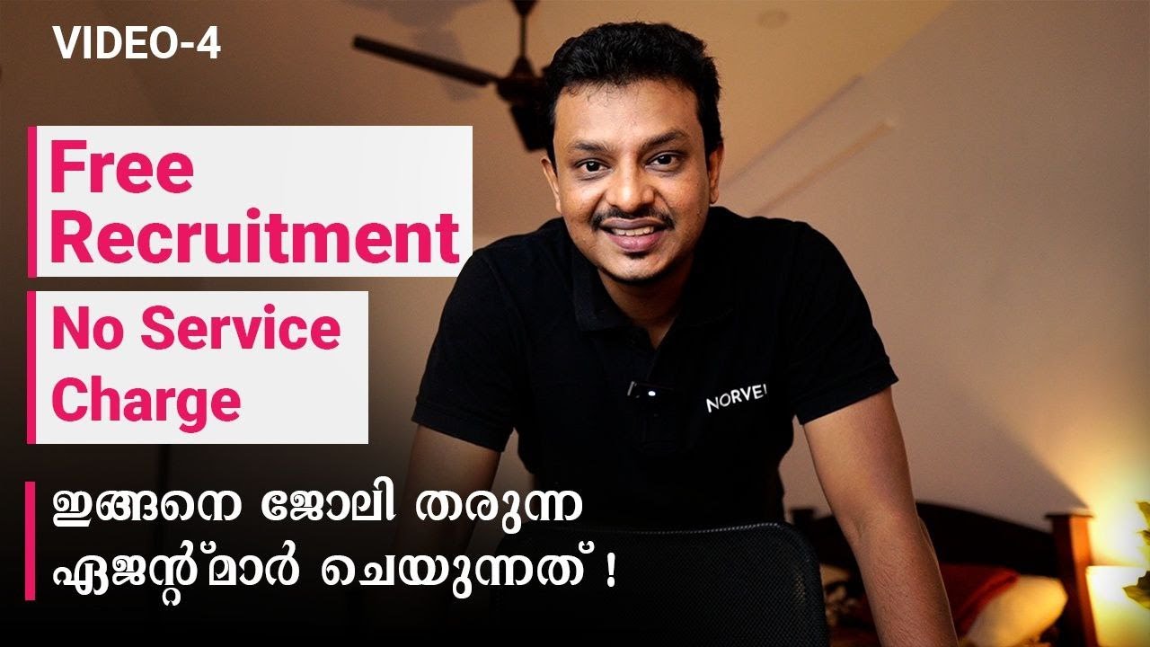Free Recruitment What agents do here.  Recruitment series  4 #abroadjobs