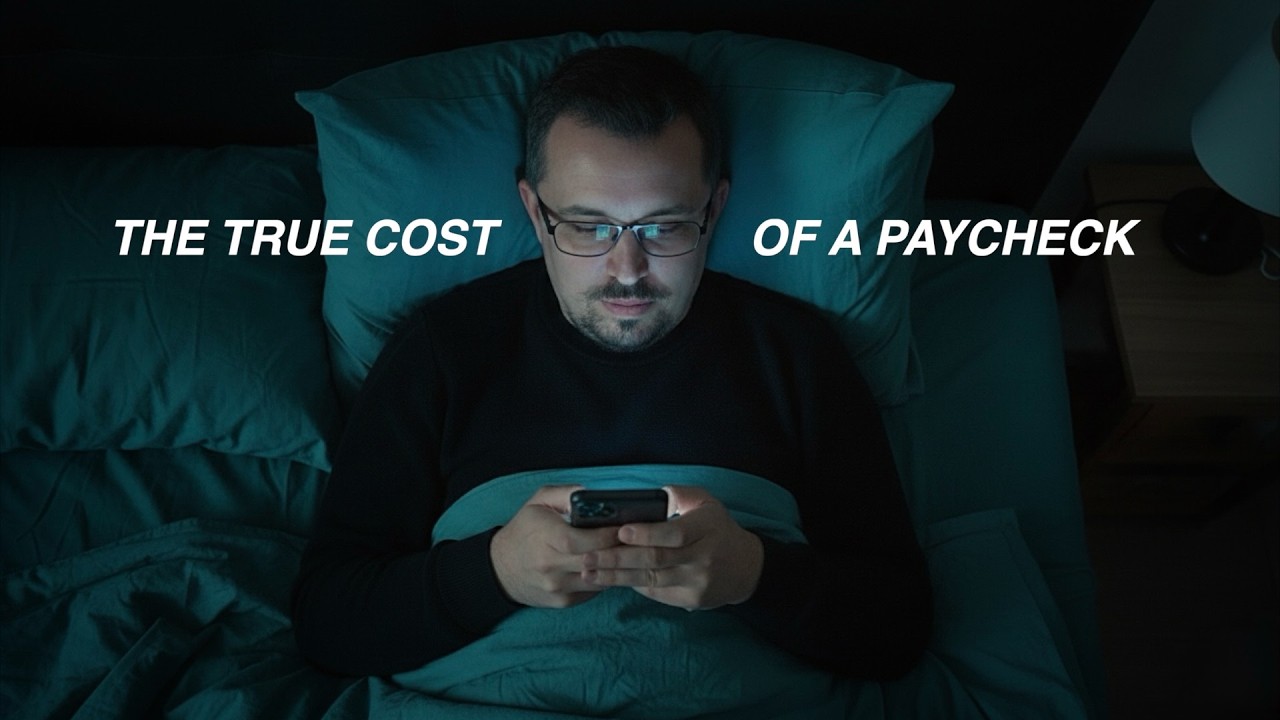 Вы не работаете на работе. Вы арендуете свою жизнь.