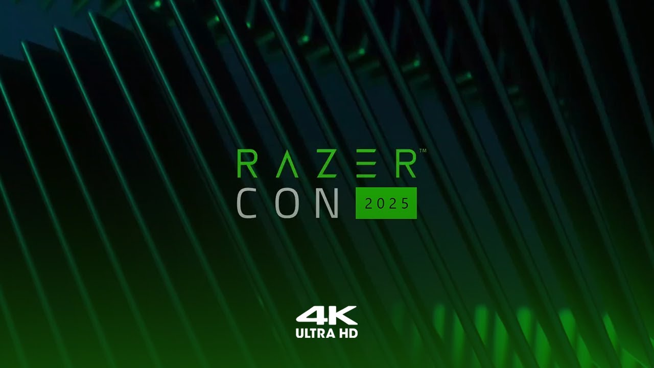 Razer Con 2025 Background / Live Wallpaper / Screensaver - 4K Ultra HD 🔥