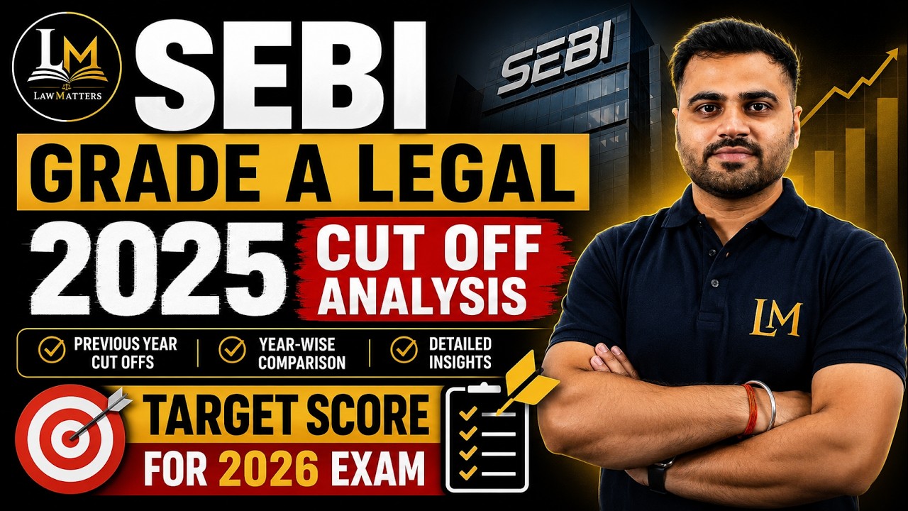 SEBI Grade A Legal 2025 Cut Off Analysis | Safe Target Score for 2026