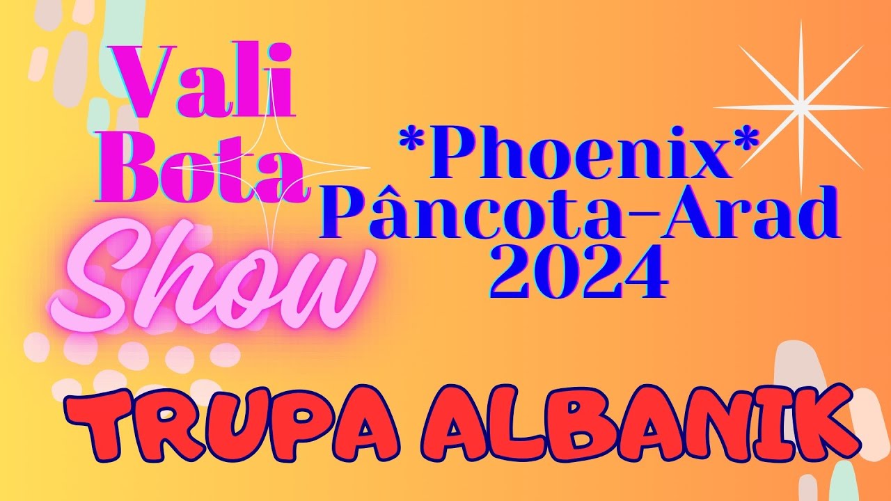 Vali Bota si Trupa Albanik - Nunta 20 iulie 2024