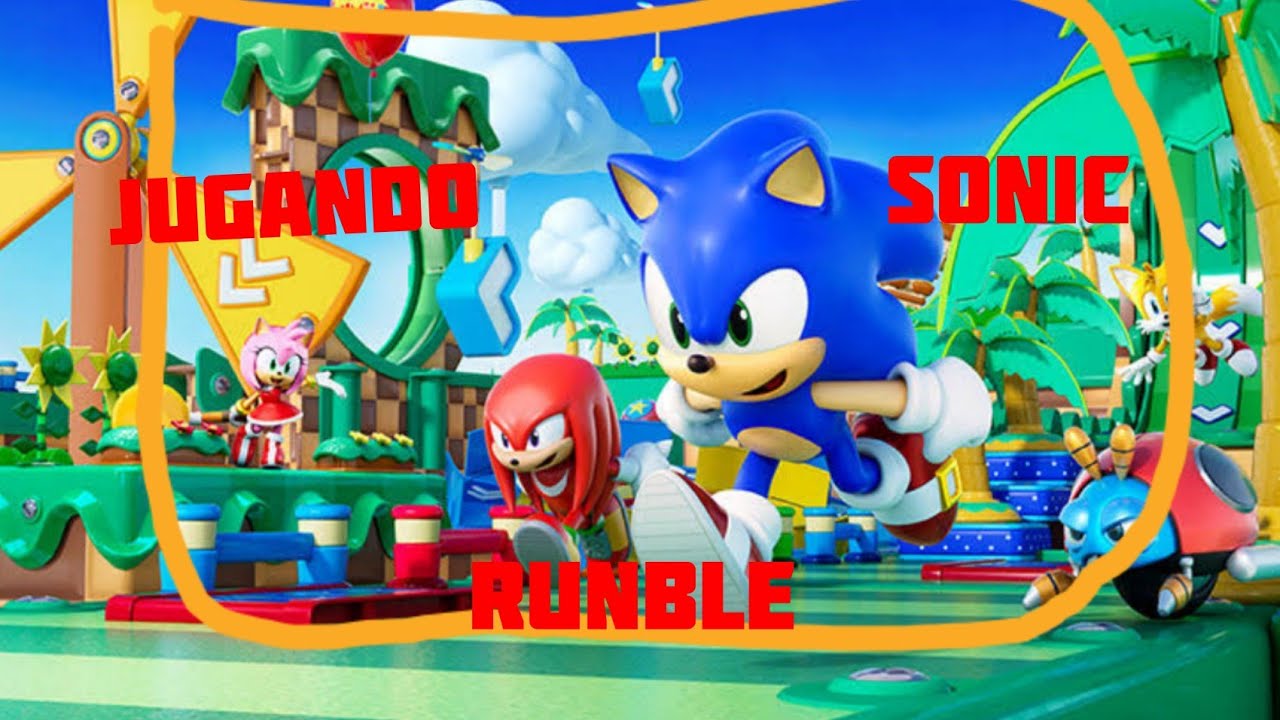 Jugando Sonic rumble