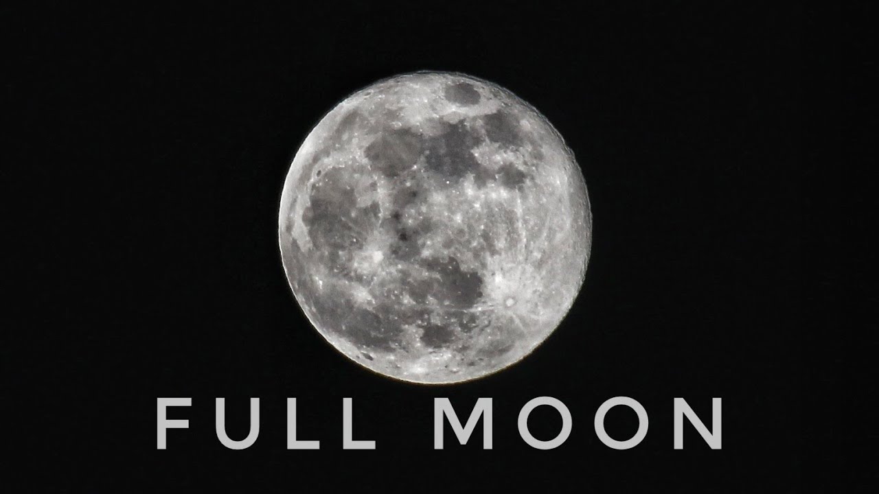 The &lsquo;Super Strawberry Moon&rsquo; - Full Moon (Relaxing Ambient Music)