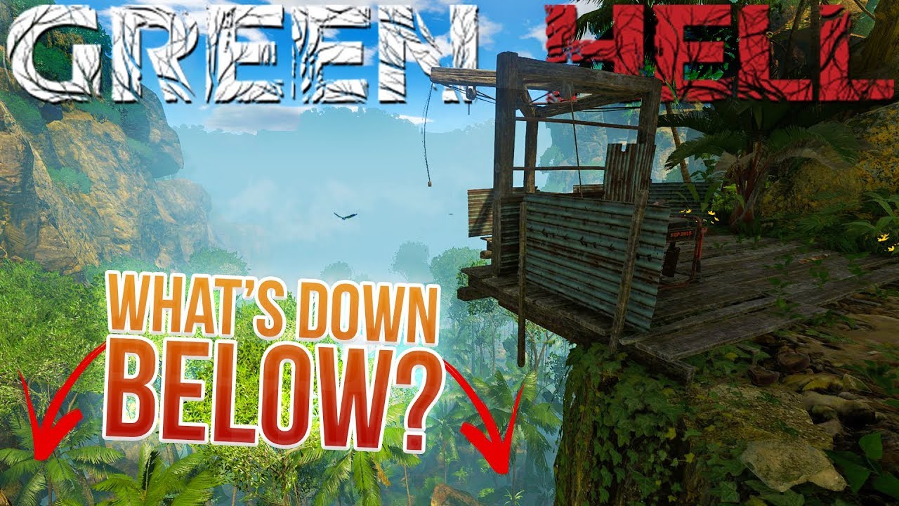 A Hidden Elevator Lift? - We Found A Crashed Jeep! - Green Hell Gameplay Highlighs