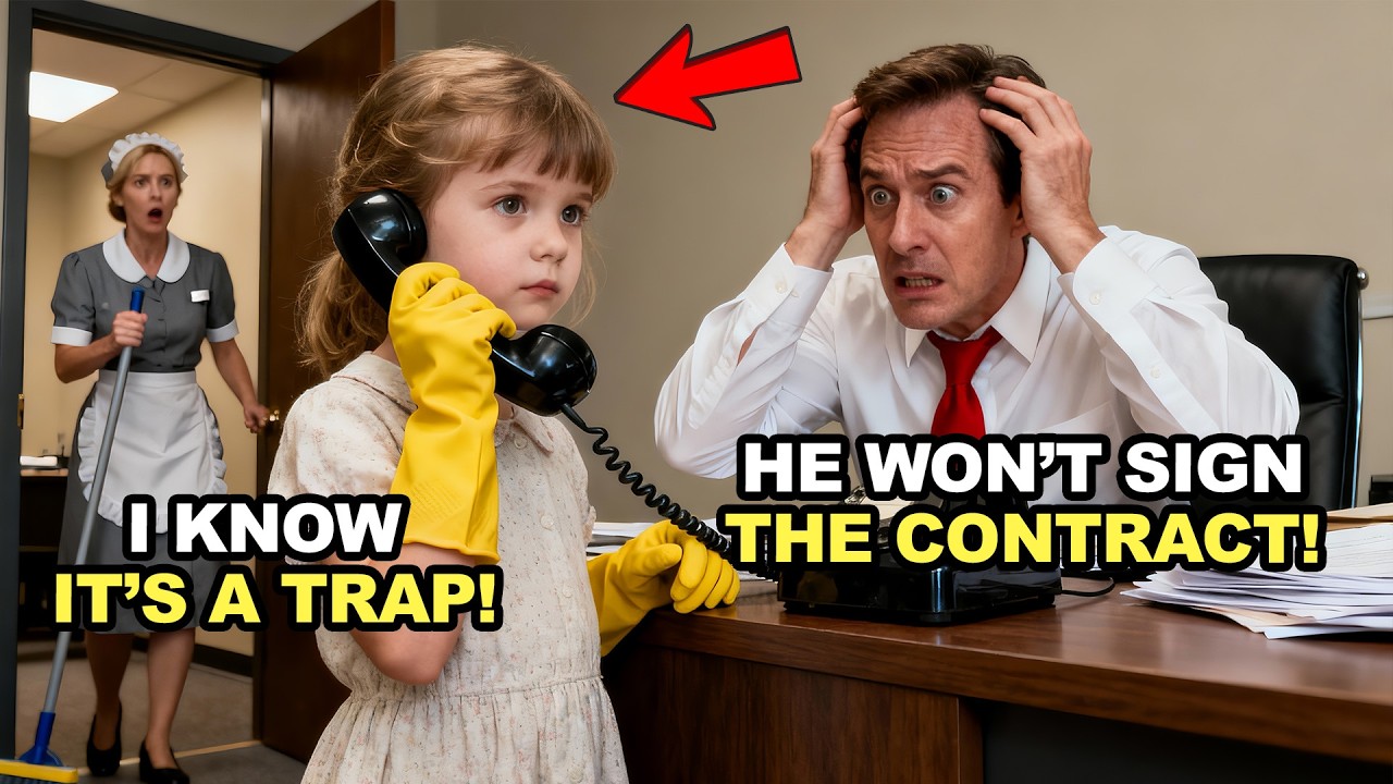 CLEANING LADY’S DAUGHTER ANSWERS A CALL IN FRENCH — SAVING A MILLIONAIRE’S LIFE IN SECONDS