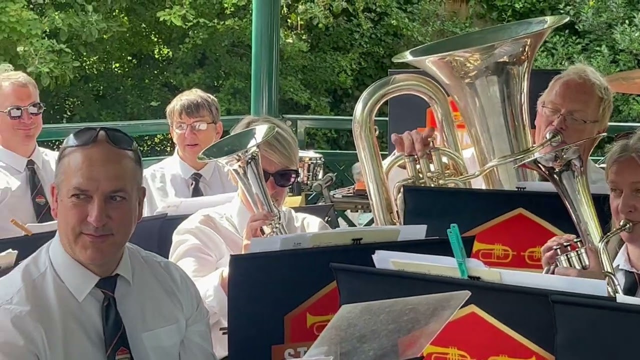17 - Encore. The Light, hope & faith - Stannington Brass band - Wetherby Bandstand - 25th June 2023