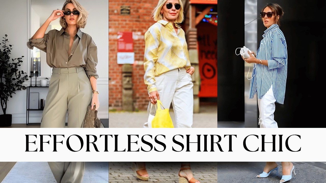 These Shirt Looks Instantly Elevate Your Style (Spring Over 60)