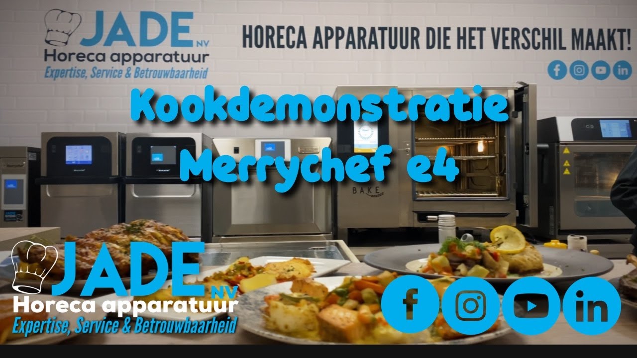 Merrychef e4   Kookdemonstratie NL  Jade nv st