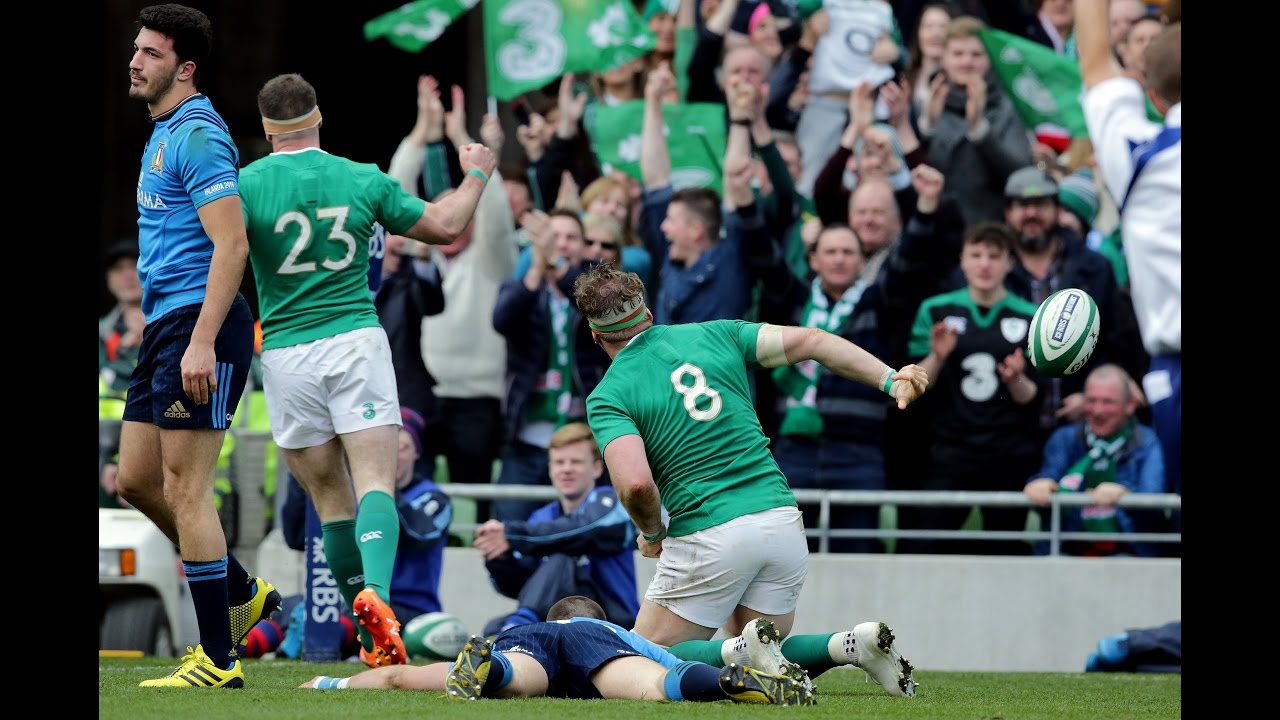 2016 World Rugby Try of the Year - Jamie Heaslip | 2016 RBS 6 Nations