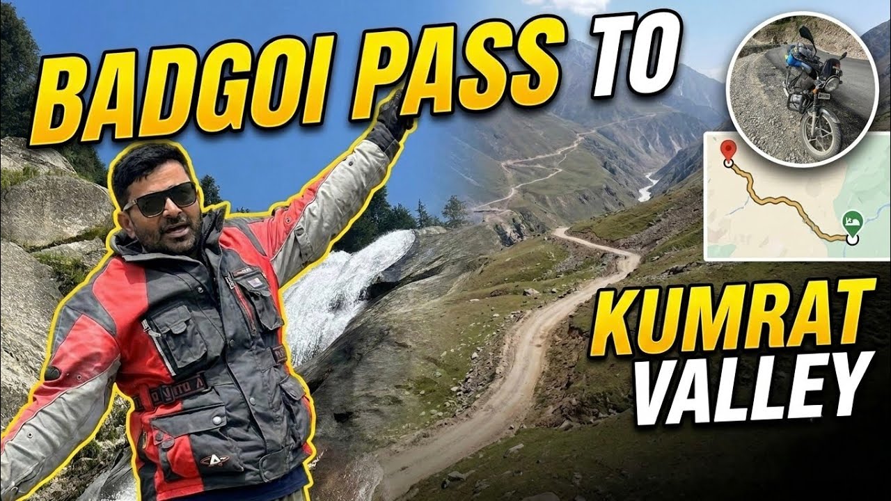 Badgoi Pass say Kumrat valley ka safar | Northern Pakistan Trip 2026 | MotoVlog