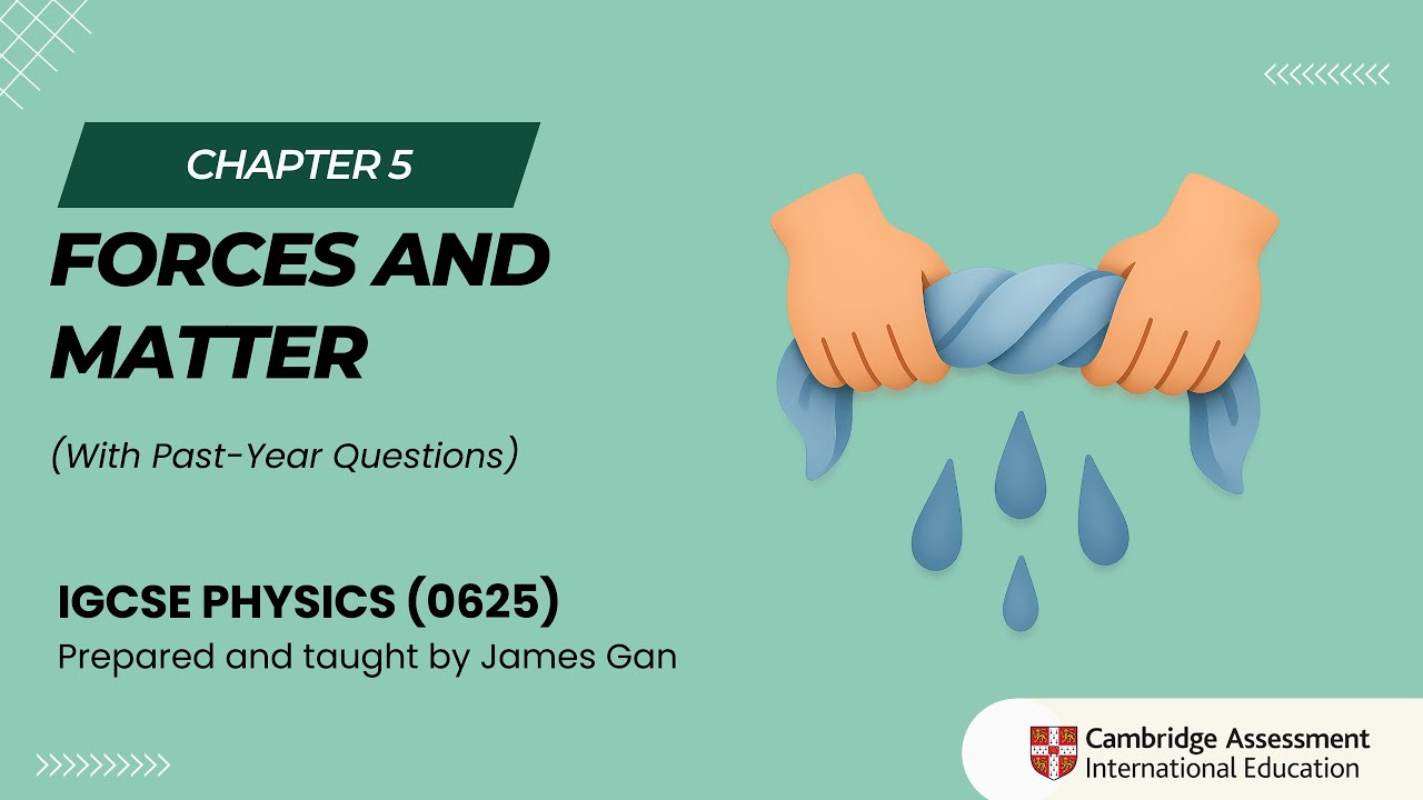 IGCSE Physics (2026-2028) - C5/25: Forces and Matter, Hooke's Law, Pressure