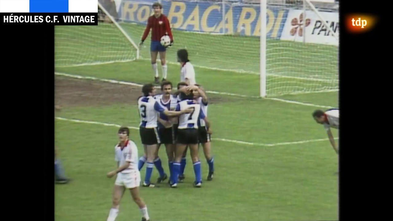 1980-81 Hércules-Sevilla 5-1. Último partido de Kustudic