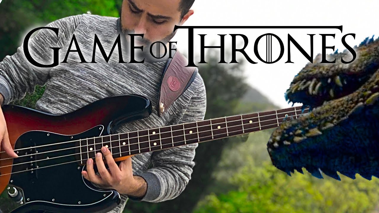 Game Of Thrones Main Theme - on BASS 🎸