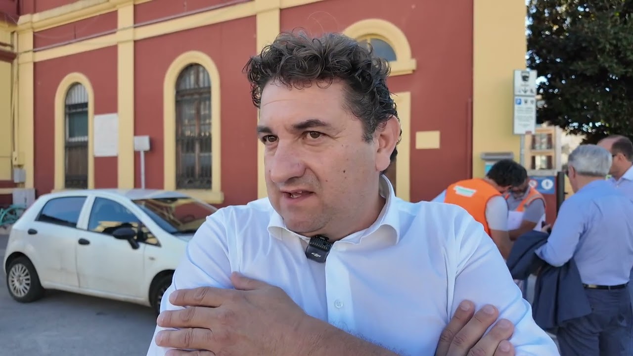 TUTTO PRONTO PER L' APERTURA DELLA STAZIONE A TERAMO, TAGLIO DEL NASTRO IL 9 SETTEMBRE ALLE 15
