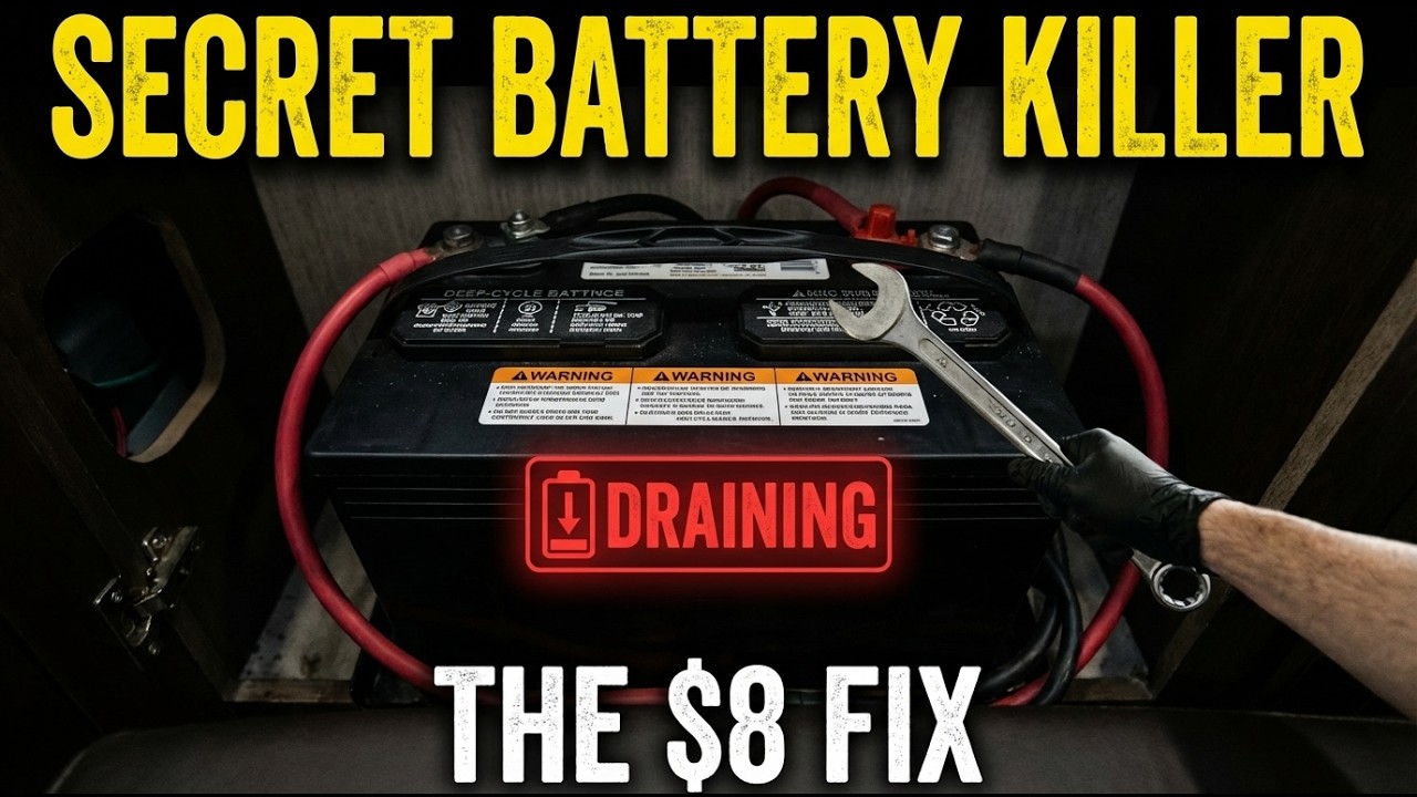 Your RV Battery Keeps Dying. This $8 Fix Solves What’s Secretly Draining It.