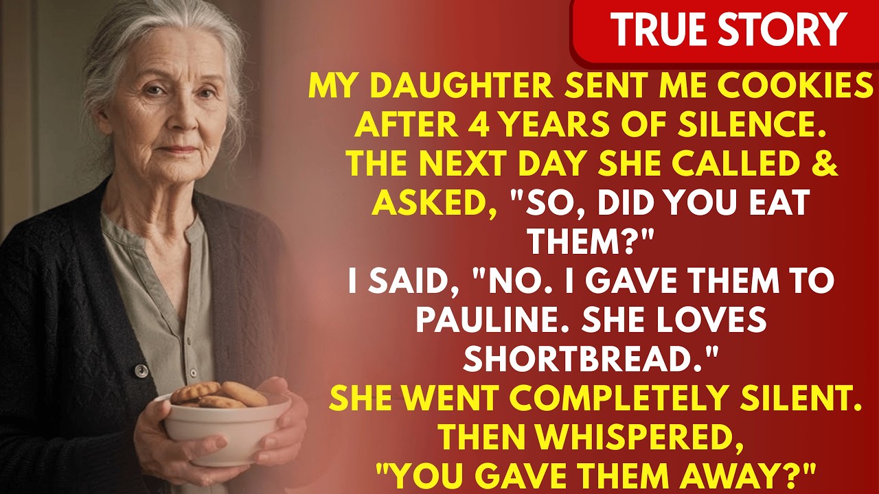 My Daughter Sent Me A Tin Of Homemade Cookies After 4 Years Of Silence, But I Never Ate One. Then…