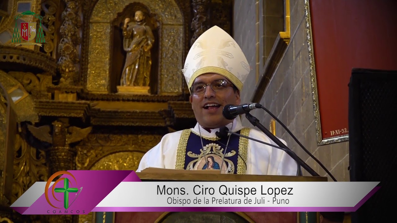 CONSAGRACIÓN EPISCOPAL DE MONSEÑOR CIRO QUISPE LOPEZ -RESUMEN ARZOBISPADO DE CUSCO
