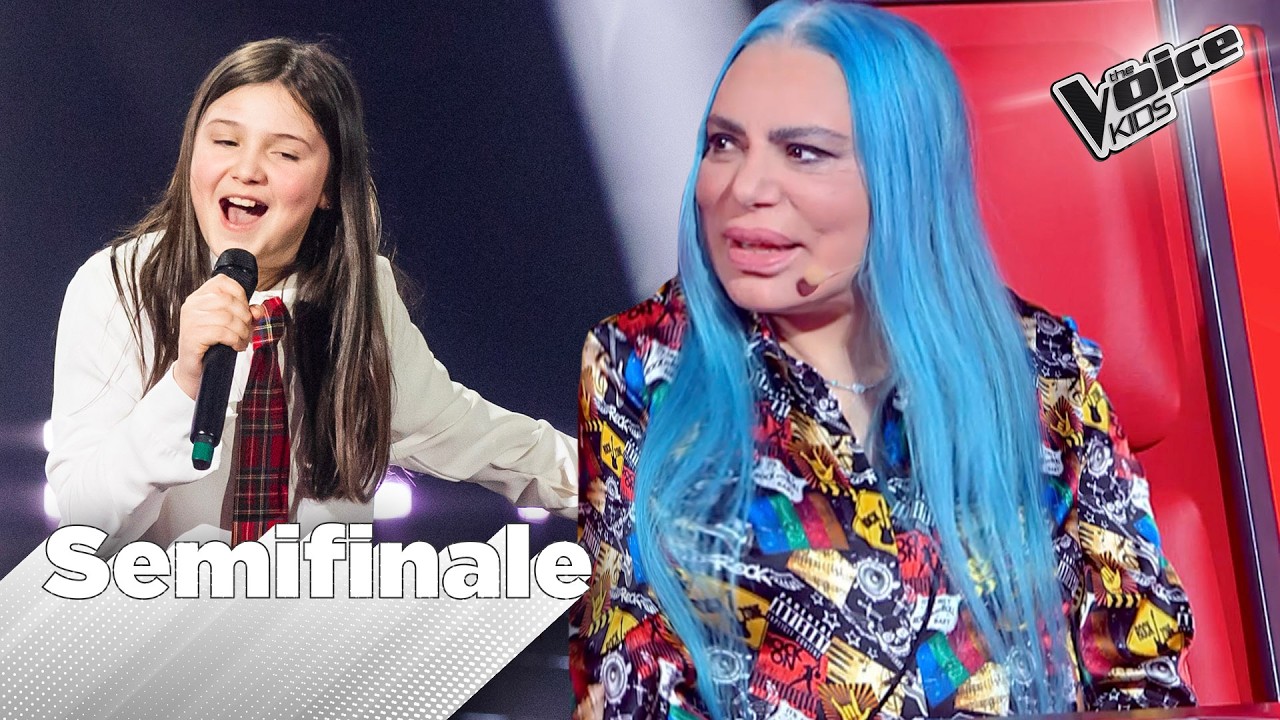 Maya si racconta con “Vivimi” di Laura Pausini | The Voice Kids Italy Semifinale