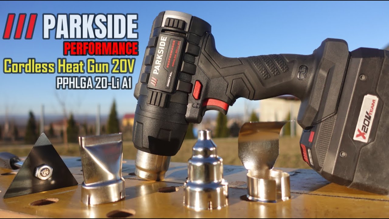PARKSIDE PERFORMANCE® / Cordless Heat Gun 20V / PPDLGA 20-Li A1