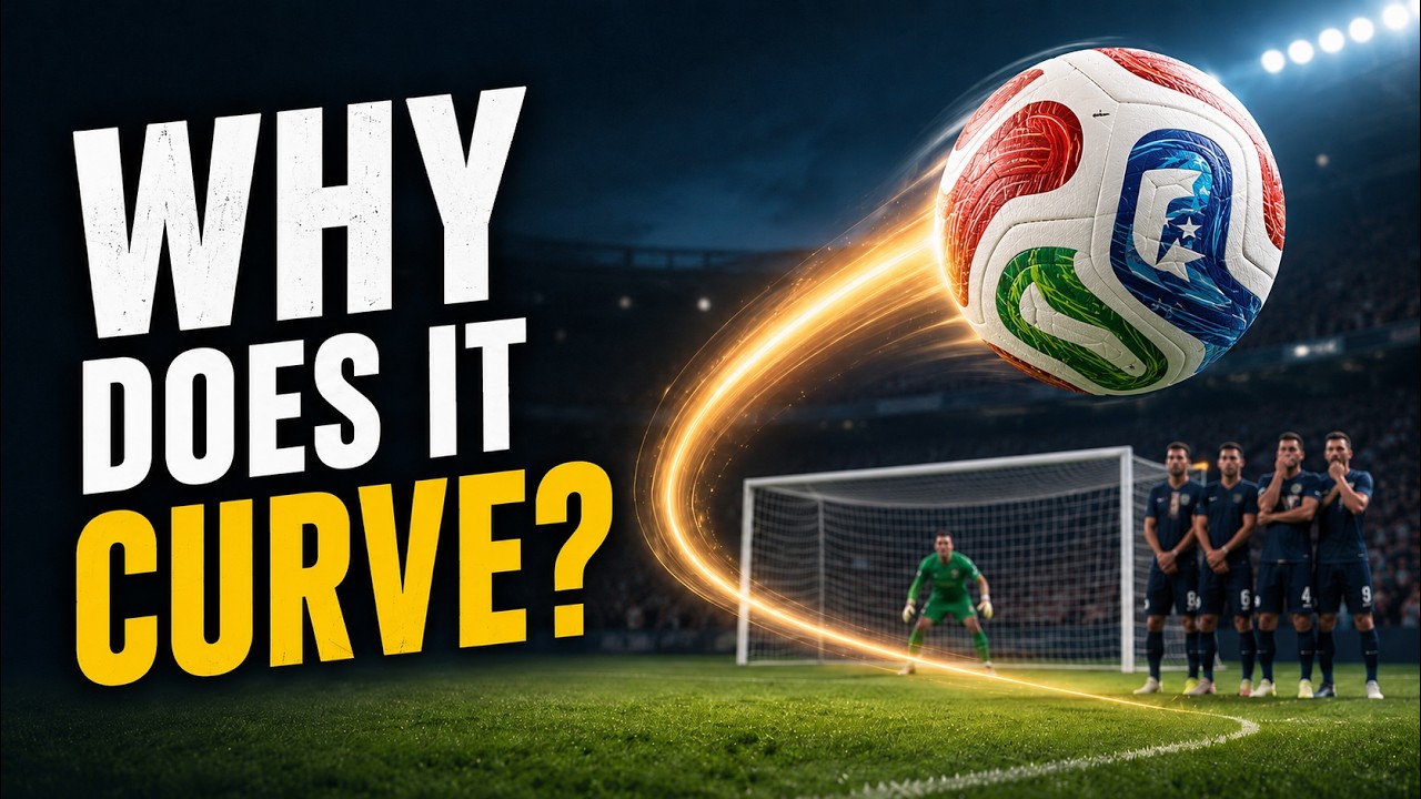 Why the World Cup Ball Curves in Mid Air - The Magnus Effect