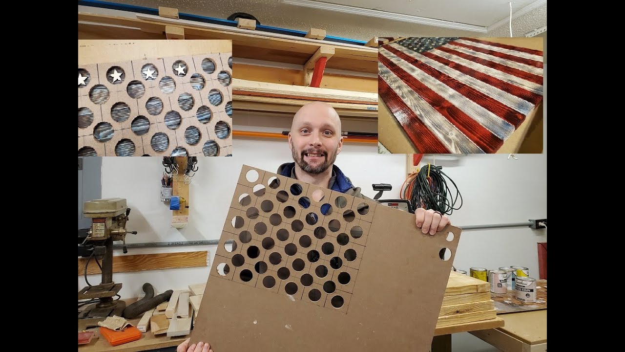 The BEST Union Star Jig for Wooden American Flags