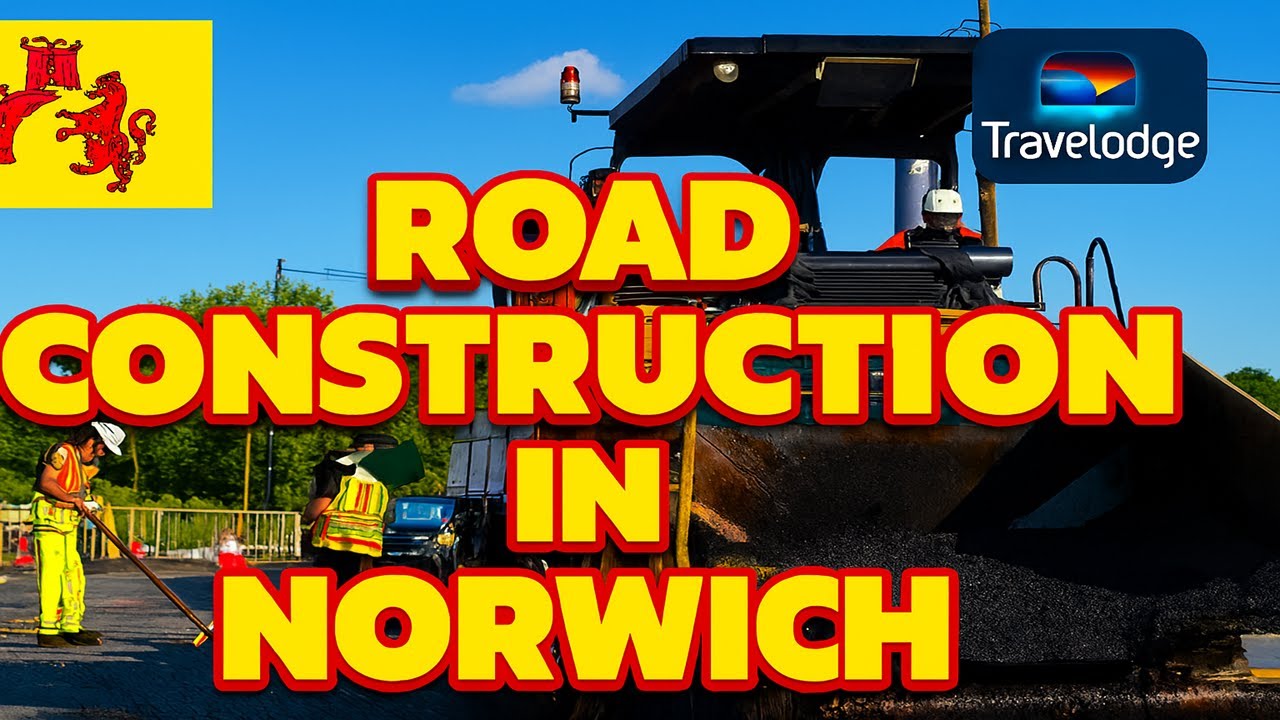 Relaxing UK Drive: Norwich Postcode Hunt to NR19 | A47 Road Construction & Scenic Route