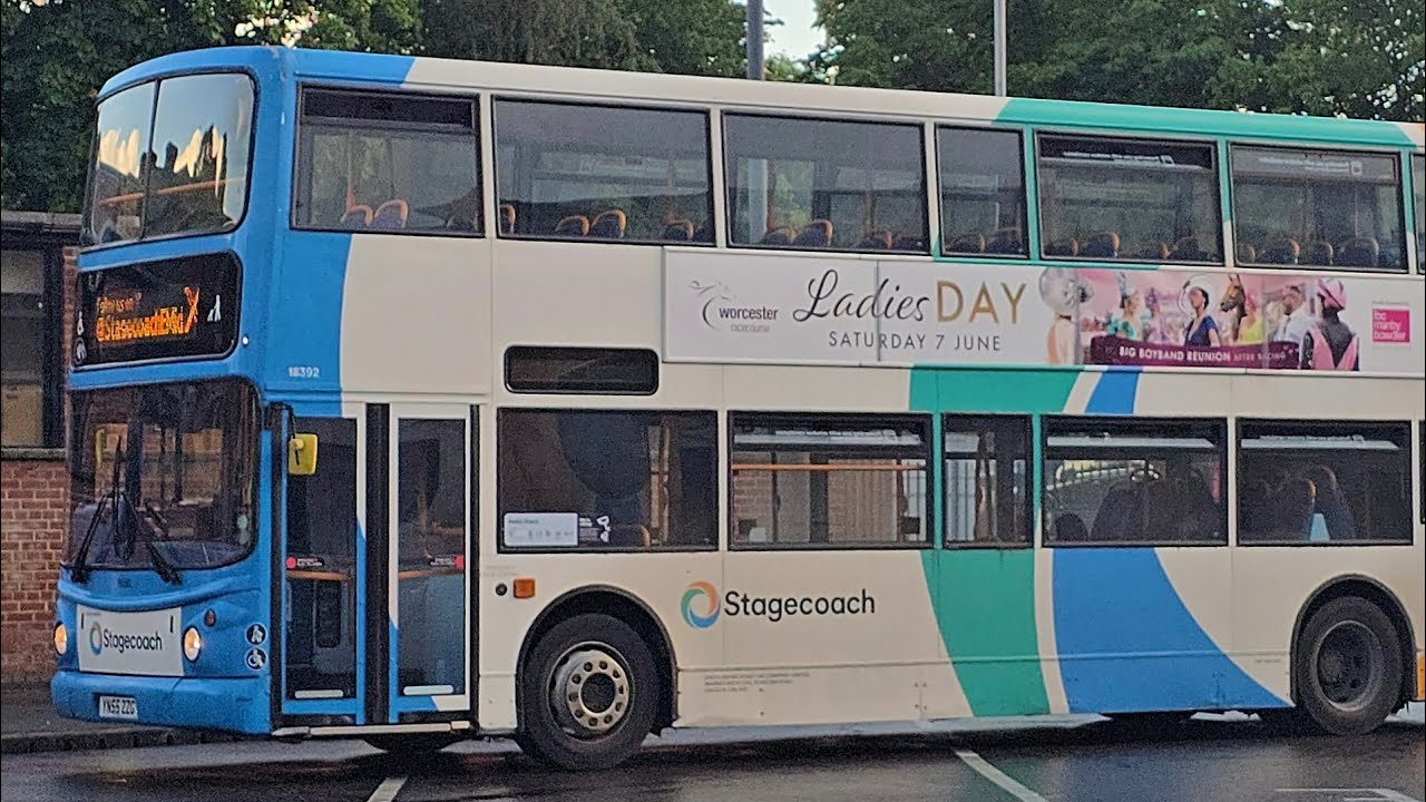 18392 YN55 ZZG - Stagecoach East Midlands Dennis Trident II ALX 400 - Worksop - Rotherham - 30/05/25