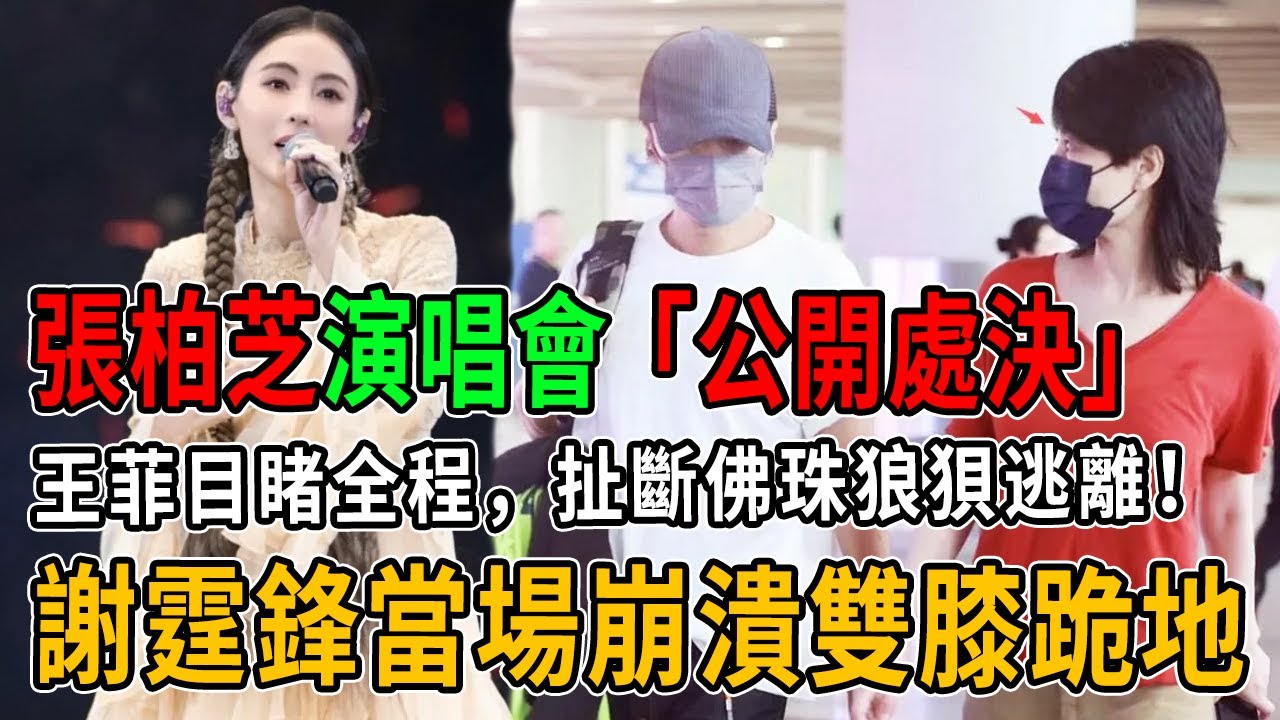 世紀大羞辱！張柏芝演唱會「公開處決」11年鋒菲戀！謝霆鋒當場崩潰「雙膝跪地」爆哭求饒！王菲目睹全程，扯斷佛珠狼狽逃離！#王菲 #謝霆鋒 #張柏芝 #謝賢 #熱門 #八卦