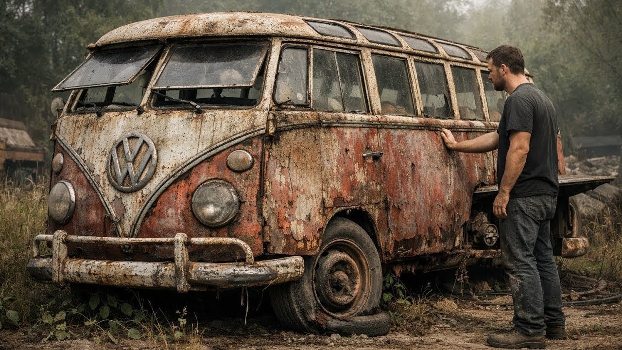 Car Restoration full Episodes Saving an Abandoned 1963 VW T1 Samba Bus Full Restoration Rust to new