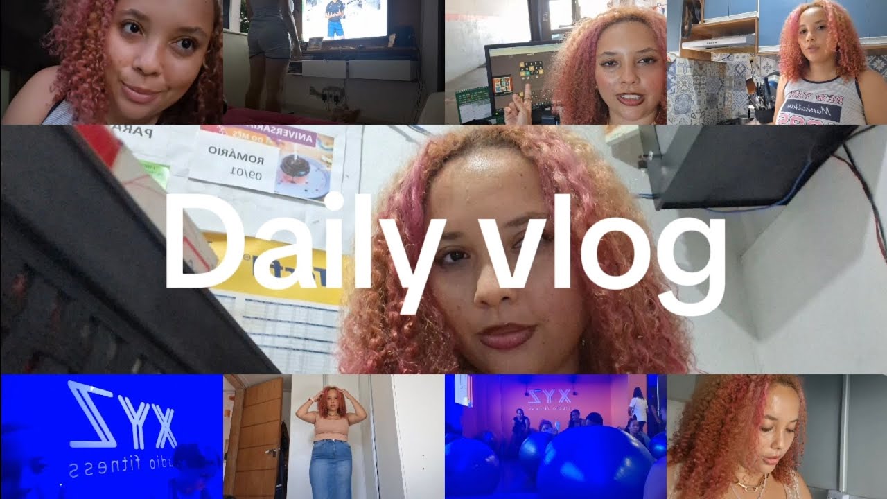 Daily Vlog de rotina de uma garota comum ( rotina + trabalho +pilates...)